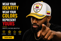 Colombian yellow and white cap